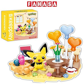 Đồ Chơi Lắp Ráp Pokémon - A Fun Party - Keepplay K20226 (240 Mảnh Ghép)