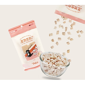 Thịt gà sấy nguyên chất cho thú cưng Felis 25g