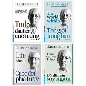 Sách - Combo Tự Do Đầu Tiên Và Cuối Cùng + Thế Giới Trong Bạn + Cuộc Đời Phía Trước + Đôi Điều Cần Suy Ngẫm - First News