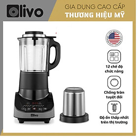 Mua Máy Xay Nấu Đa Năng OLIVO CB20 - Độ Ồn Thấp Nhất - Chống Trào Tuyệt Đối - Vệ Sinh Khử Khuẩn - Chống Dính Gốm - Hàng Chính Hãng
