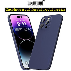 Ốp lưng siêu mỏng cho 15 Pro/ 15 Pro Max hiệu Memumi – Hàng chính hãng