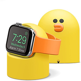 Đế Sạc Silicone Dành Cho Apple Watch Kai.N Cartoon Stand_ Hàng Chính Hãng