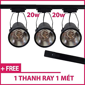 Bộ 3 Đèn LED Ray Rọi Chip COB 20W