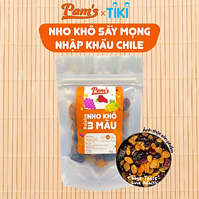 Nho Khô Sấy Mọng Không Đường Nhập Khẩu Chile Pams 50g túi