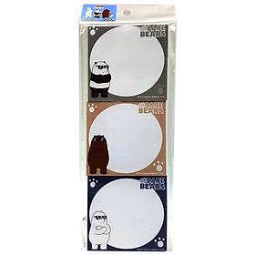 Bộ 3 Giấy Note Moshi 395 - Mẫu 3