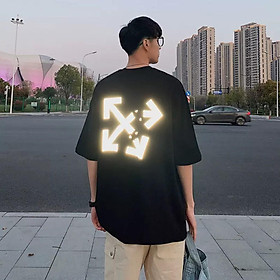Áo thun nam nữ Unisex OFF BREAK độc lạ Áo thun nam tay lỡ màu đen trắng cam aothununisex