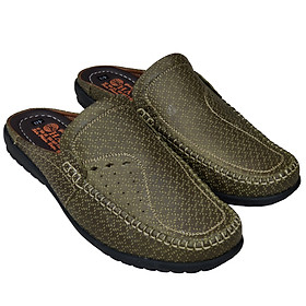 Dép Bít Mũi Nam HÀ NAM Da Bò Thật Cao Cấp GSB2070