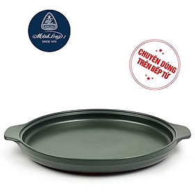 Mua Chảo nướng dưỡng sinh 20.5 cm (bếp từ)  Healthy Cook Xanh Rêu Sứ cao cấp Minh Long