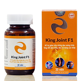 Viên xương khớp KingJoint F1 Glucosamin cùng thảo dược thiên nhiên hỗ trợ