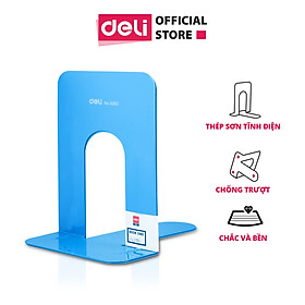 Giá Dựng Sách 90Mm Deli, Xanh Dương - 1 Đôi - E9262