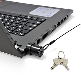 Mua Khóa chống trộm cho Laptop tại cổng Kensington (Màu đen) - Hàng nhập khẩu