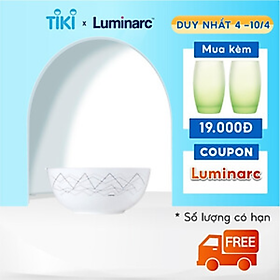 Bộ 6 Tô Thuỷ Tinh Luminarc Diwali Marble 18cm - LUDIP3756