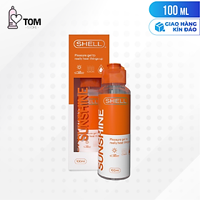 Gel bôi trơn ấm nóng - Shell Sunshine - Chai 100ml