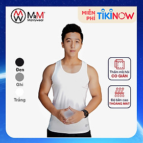 Áo ba lỗ nam/ 3 lỗ nam cao cấp, sợi cotton mềm mịn siêu thoáng mát, thấm hút mồ hôi cực tốt, co dãn 4 chiều MRM FASHION