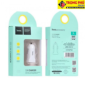 Mua Cốc sạc ô tô HOCO Z2 hàng chính hãng - Hỗ trợ sạc nhanh 5V 1.5A