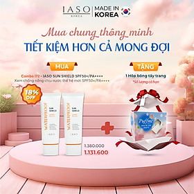 Combo 2 Kem chống nắng chịu nước thế hệ mới SPF50+ PA++++ 70ml - I72