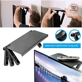 Mua ( SIÊU RẺ ) Kệ để đồ trên màn hình máy tính  tivi đa năng gấp gọn nhựa ABS hàng dày loại tốt cao câp siêu tiện dụng