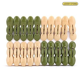 Mua Combo 20 Kẹp Quần Áo Nhựa Nhiều Màu Cao Cấp