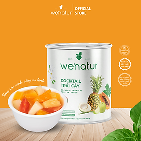 Cocktail Trái Cây Nhiệt Đới Đóng Lon we'natur 565g