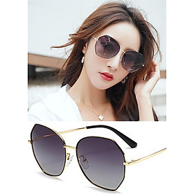 Kính mát nữ K05 Kiểu dáng thanh lịch cùng thiết kế phối màu trẻ trung , bảo vệ mắt khỏi ánh sáng trực tiếp chống tia UV