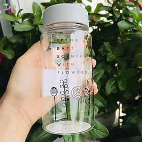 Bình nước Tritan Yamada Flower 350ml - Hàng nội địa Nhật Bản nhập khẩu chính hãng