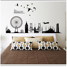 Mua Decal dán tường Thành phố London