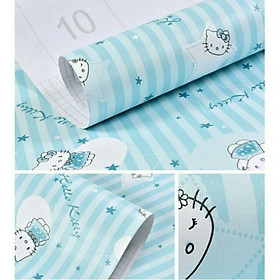 Giấy dán tường Kitty hàng nhập khẩu khổ lớn