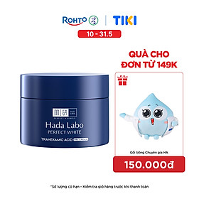 Kem dưỡng trắng dạng gel Hada Labo Perfect White Tranexamic Acid Cream 50g