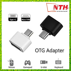 Đầu Chuyển OTG USB Type C Sang USB 3.0 Kết Nối Chuột, Bàn Phím, Tay Cầm,...
