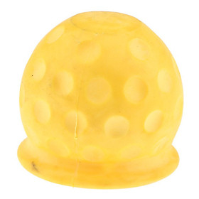 Yellow Towbar Cap Cover Rubber Tow Ball Towing Protect for   Trailer