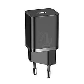 Bộ sạc nhanh Baseus Super Si Quick Charger 1C 20W kèm cáp Type-C to IP