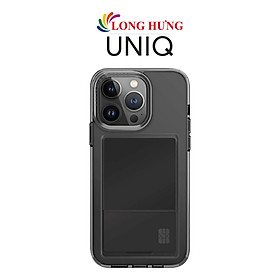 Ốp lưng Silicone Uniq Hybrid Airfender dành cho iPhone 15 Pro Max - Hàng chính hãng