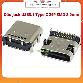 Mua  Lập Trình Nhúng A-Z  G14  Đầu Jack USB3.1 Type C 24P SMD 8.0mm
