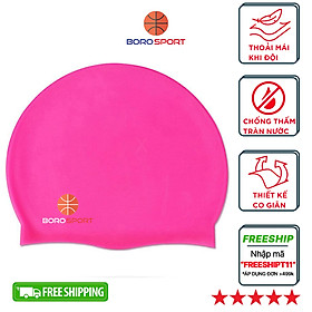 Nón bơi Boro silicone chống thấm ướt BORO SPORT