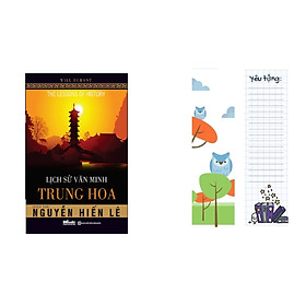 Lịch Sử Văn Minh Trung Hoa (Tặng kèm Bookmark PL) 