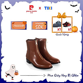 Giày boots nữ Pierre Cardin thiết kế cổ vớ mềm mại, êm chân, đế cao 3cm - PCWFWS 211