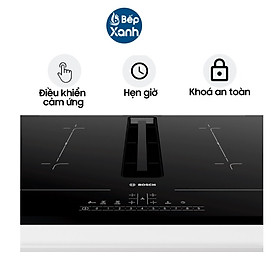 HCM Bếp Từ Kết Hợp Hút Mùi Bosch HMH.PVQ731F15E Series 6 - 70cm - Hàng