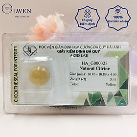 Mua Viên đá thạch anh vàng  (Citrine) thiên nhiên_HA-G000323