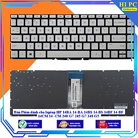 Mua Bàn Phím dành cho laptop HP 14BA 14-BA 14BS 14-BS 14BF 14-BF 14CM 14 -CM 240 G7 245 G7 348 G5 - Hàng Nhập Khẩu