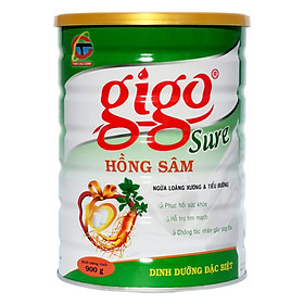 Hình ảnh Sữa Bột Gigo Sure Hồng Sâm (900g)