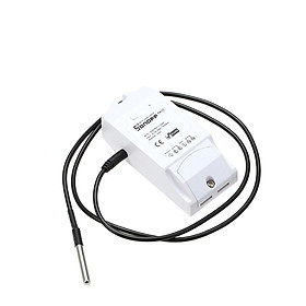 Công Tắc Nhiệt Độ Kĩ Thuật Số Chống Nước Sonoff DS18B20 Đen