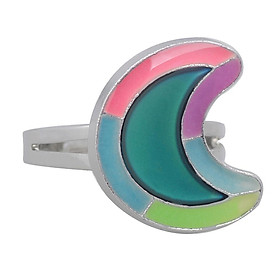 Fashion Fluorescent Ring Change Color Moon Ring Party Jewelry for Women
