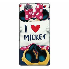 Ốp Lưng Dành Cho Điện Thoại Oppo Neo 5 - I Love Mickey