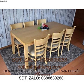 Mua Bộ bàn ăn 6 ghế