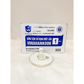 Bơm tiêm vô trùng Vinahankook, tiện dụng, ít lỗi, chắc chắn