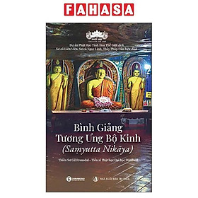 Sách - Bình Giảng Tương Ưng Bộ Kinh - Saṃyutta Nikāya