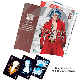 Tokyo Revengers - Tập 6 - Bản Đặc Biệt - Tặng Kèm Set 3 PVC Character Cards
