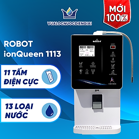 Mua Máy Lọc Nước Điện Giải Ion Kiềm ROBOT IonQueen 1113 Chế Độ Nóng Nguội Lạnh - Hàng Chính Hãng