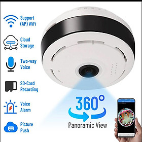Mua Camera IP Wifi ốp trần không dây V380 Pro Full HD Góc Quay Siêu Rộng 180° hình ảnh chân thực siêu nét