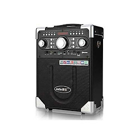 Mua Tặng kèm mic không dây -  loa Daile S8  loa karaoke mini  công suất max 150w